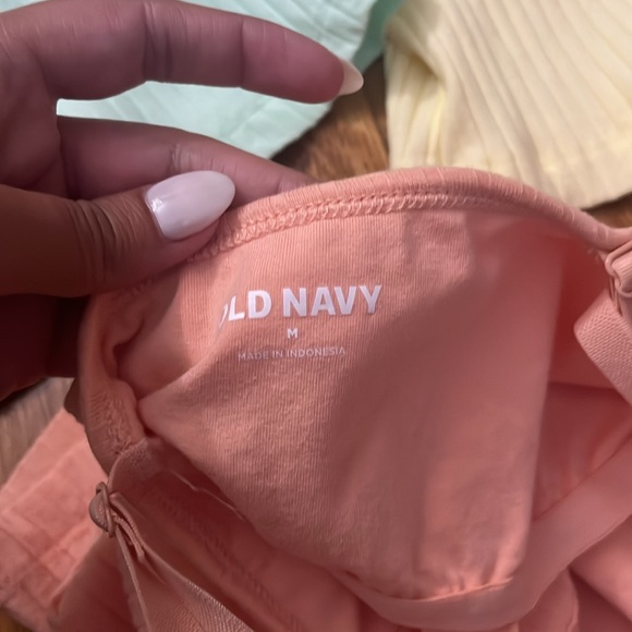 Pastel Ribbed Tank Tops Set - Picture 2 of 4